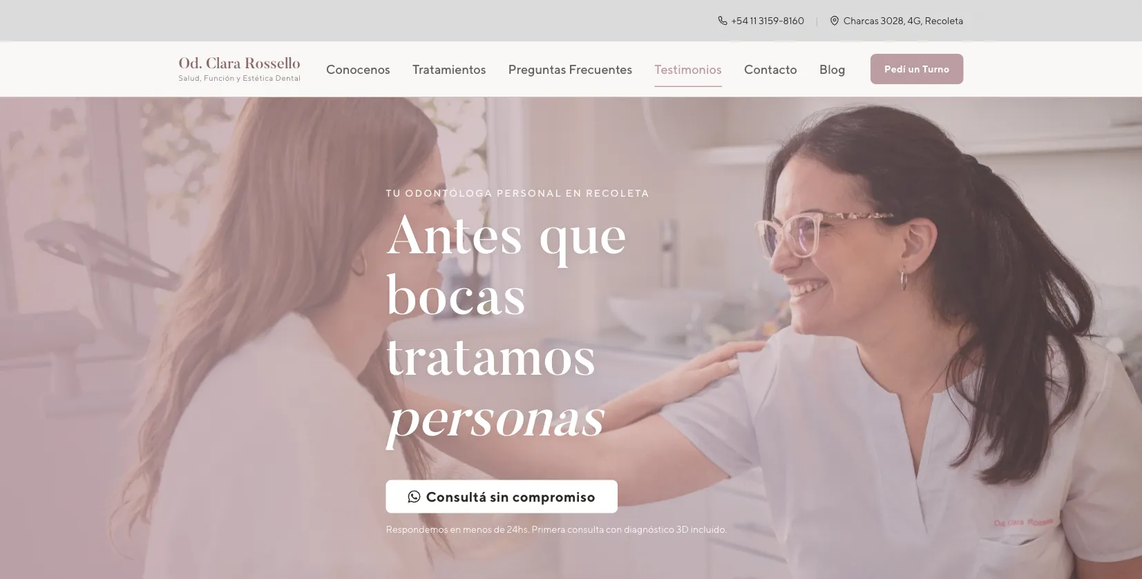 Web Od. Clara Rossello